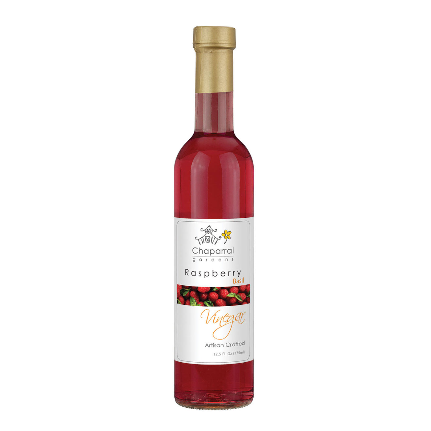 Raspberry Basil Fruit Vinegar